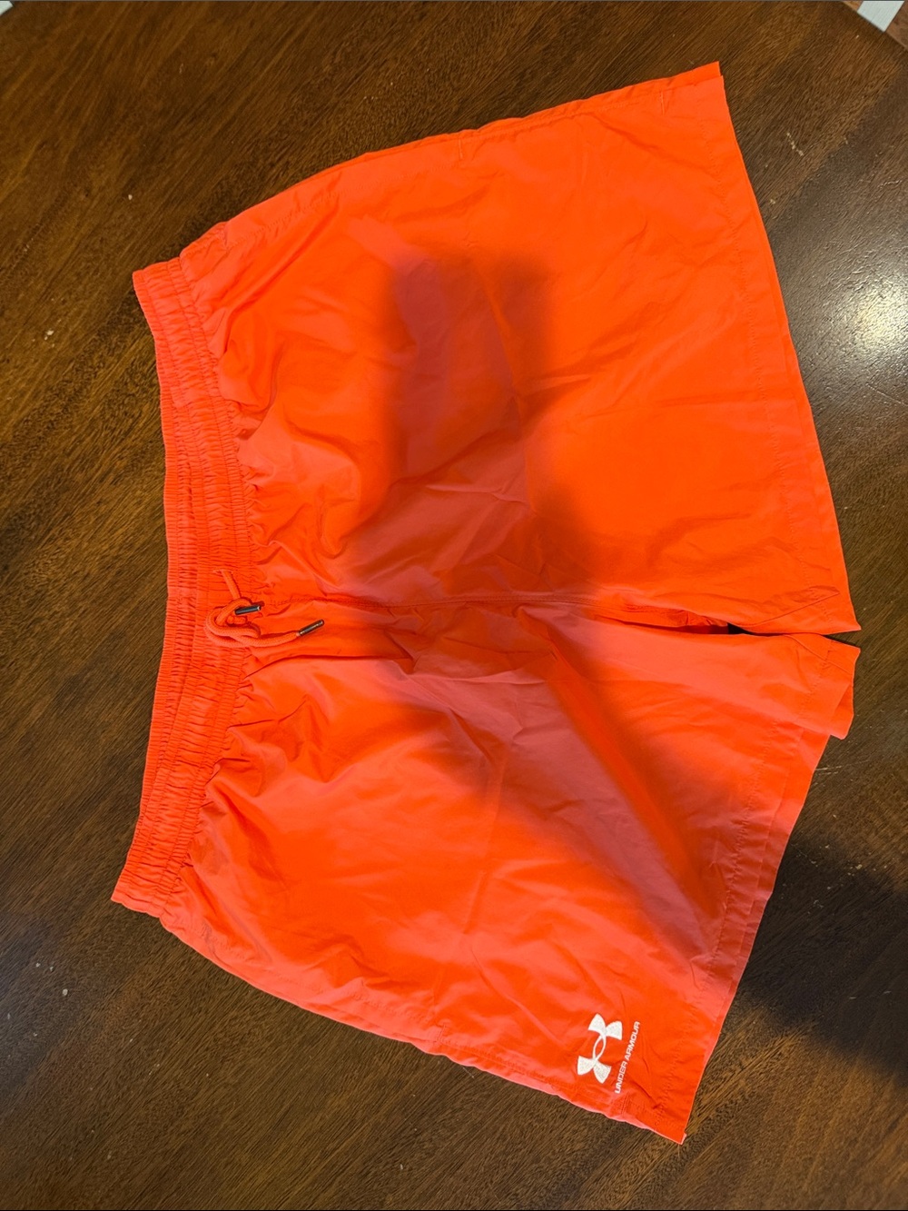 Under Armour Men's Bright Orange Training Shorts